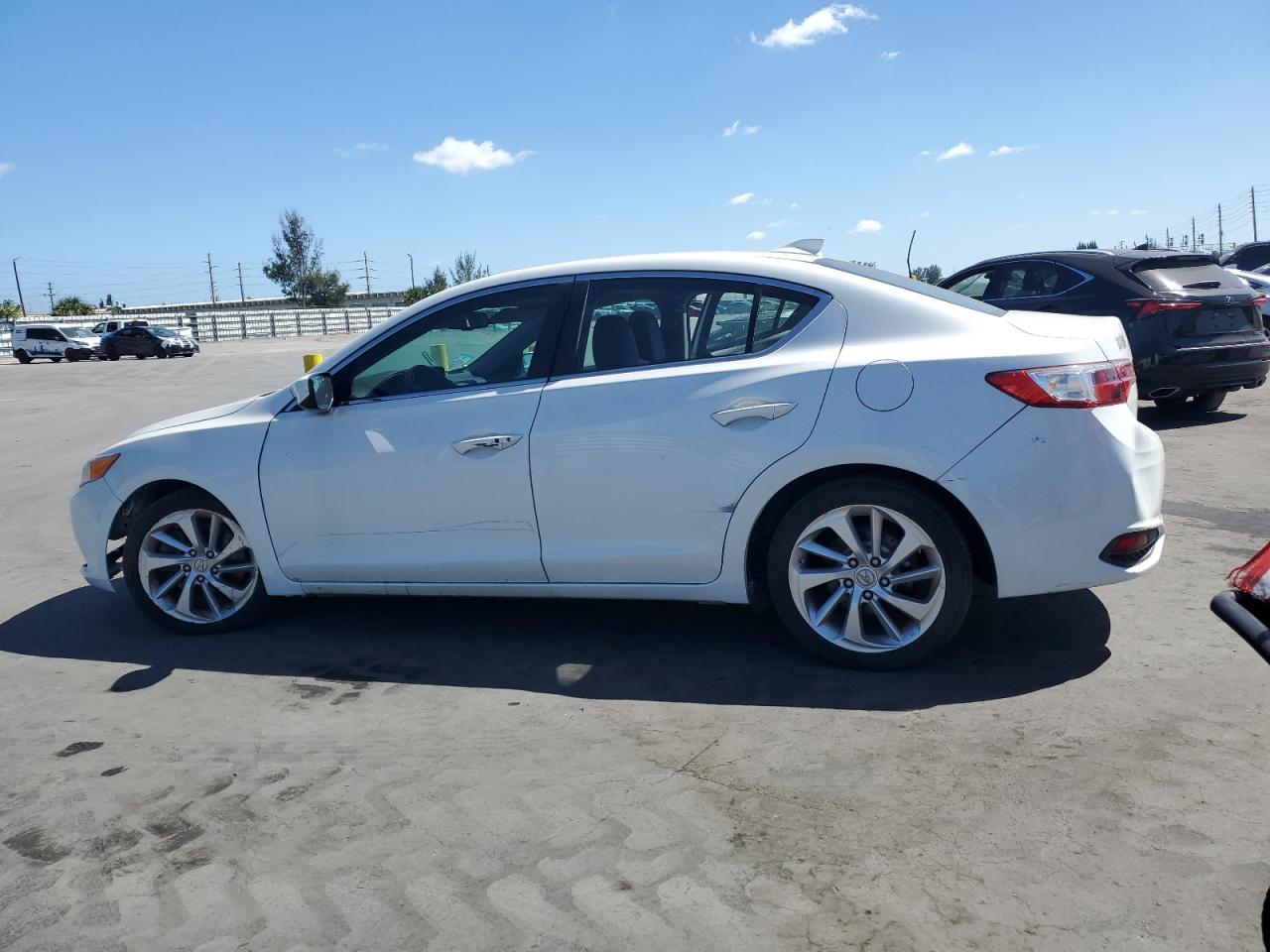 2016 Acura ILX VIN 19UDE2F73GA006402 Copart auction photo, damage history / rear end damage thumbnail 2