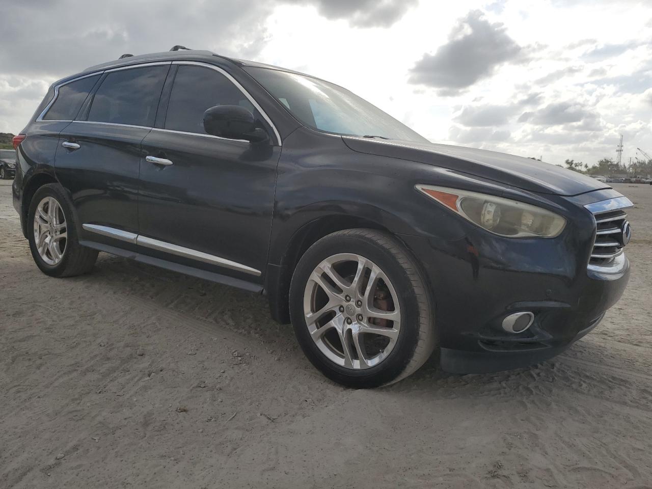 2013 Infiniti JX VIN 5N1AL0MN4DC303039 Copart auction photo, minor dent/scratches damage thumbnail 4
