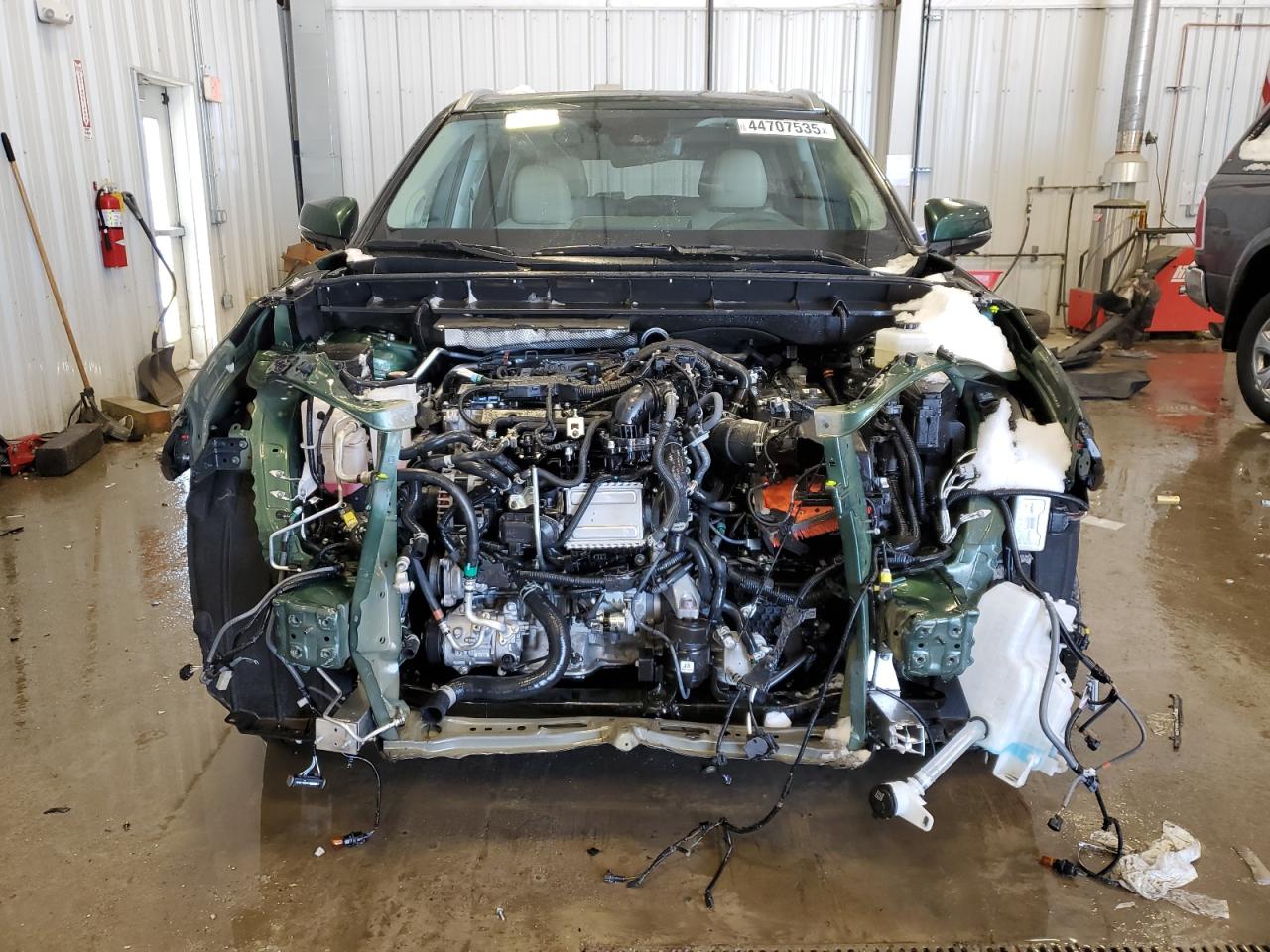 2024 Toyota Highlander VIN 5TDKDRBH8RS556118 Copart auction photo, front end damage thumbnail 5