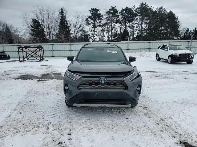 2021 Toyota RAV 4 VIN 4T3E6RFV2MU058480 Copart auction photo, front end / side damage thumbnail 12