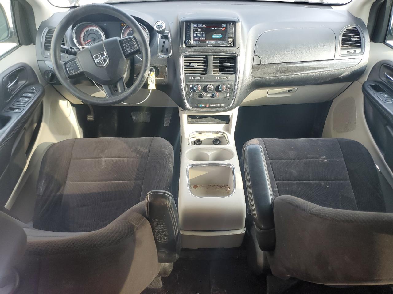 2014 Dodge Caravan VIN 2C4RDGCG0ER173270 Copart auction photo, side damage thumbnail 8