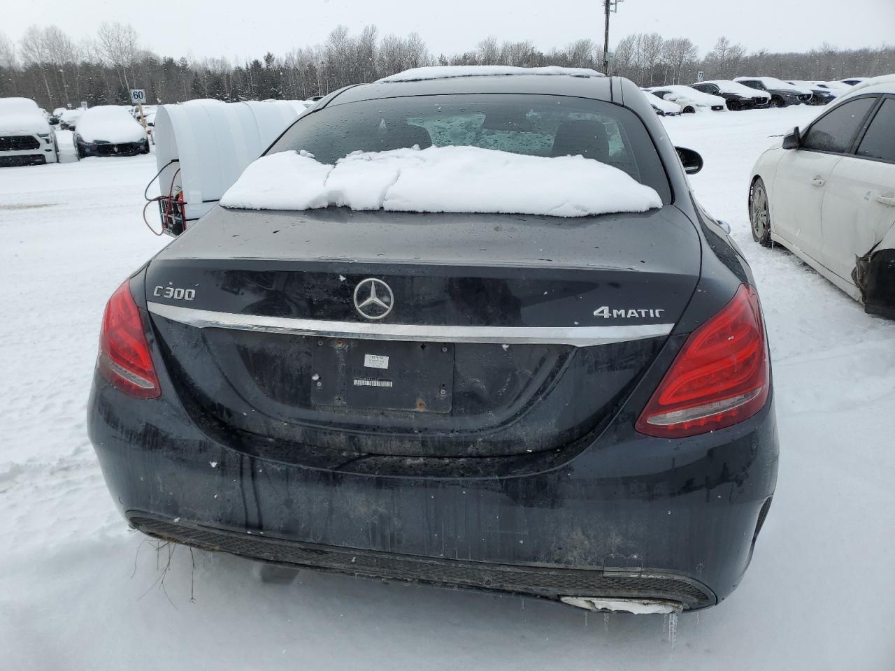 2016 Mercedes-Benz C-klasse VIN 55SWF4KB3GU163864 Copart auction photo, front end damage thumbnail 6