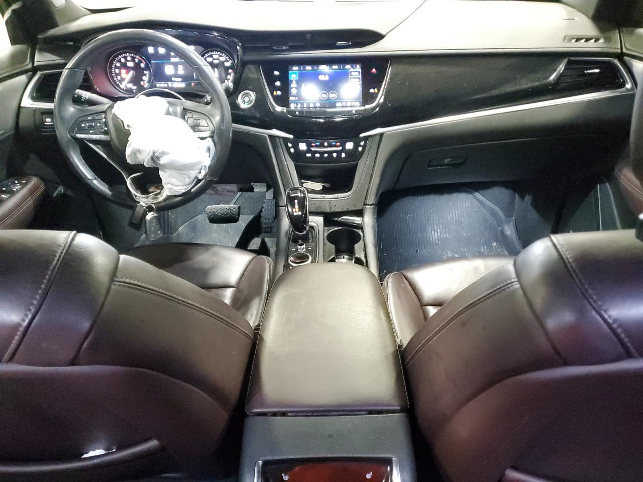 2022 Cadillac XT6 VIN 1GYKPDRS3NZ125572 Copart auction photo, front end / side damage thumbnail 8