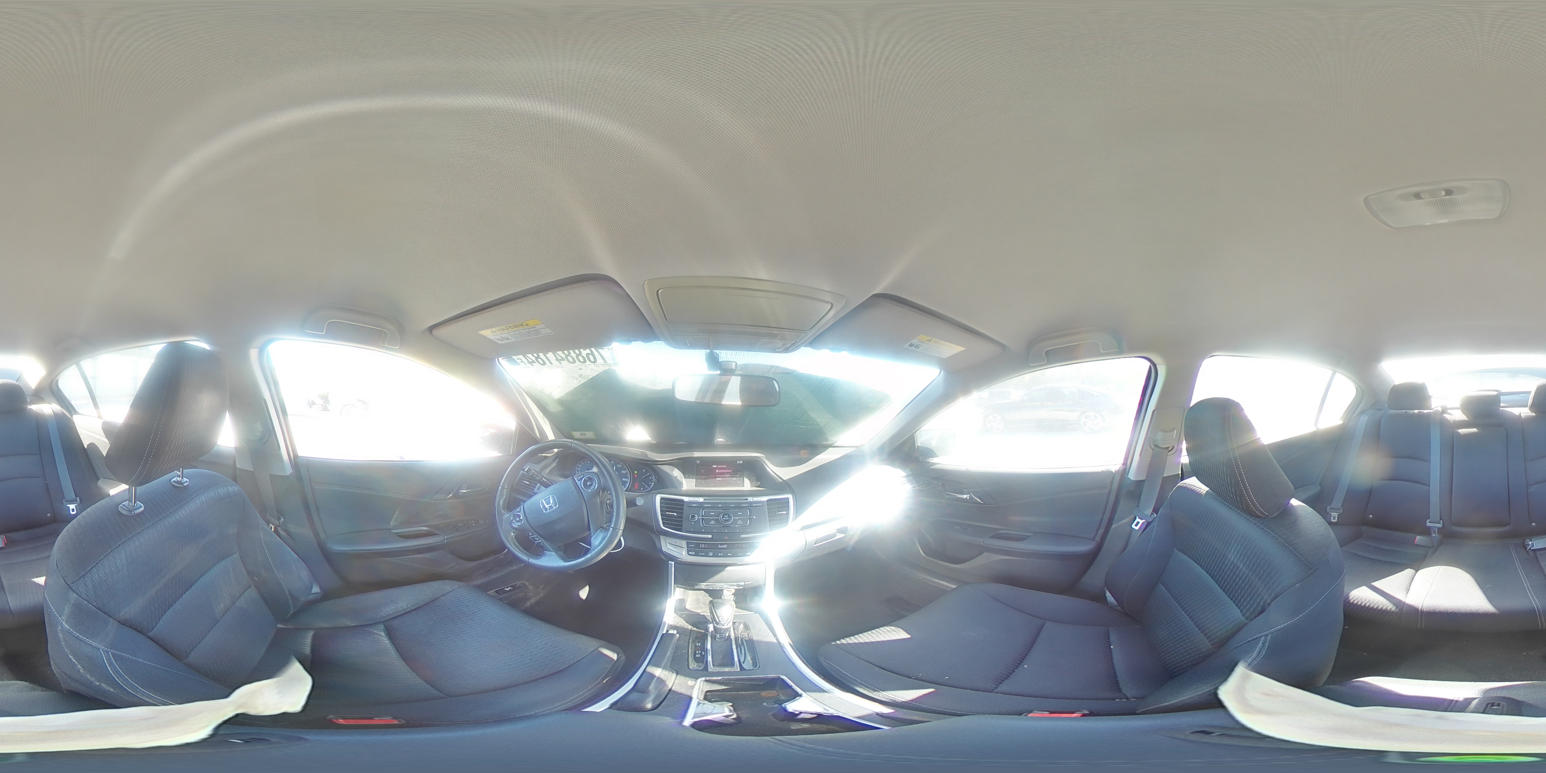 2014 Honda Accord VIN 1HGCR2F5XEA021443 Copart auction photo, front end / minor dent/scratches damage thumbnail 14