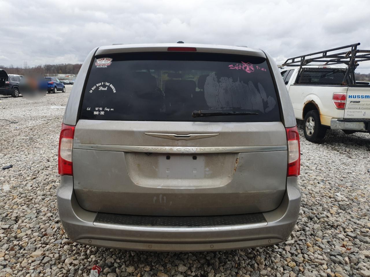 2013 Chrysler Town & Country VIN 2C4RC1CG7DR696011 Copart auction photo, front end damage thumbnail 6