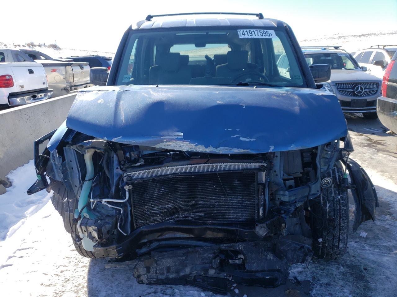 2007 Honda Element VIN 5J6YH28767L013539 Copart auction photo, front end / hail damage thumbnail 5