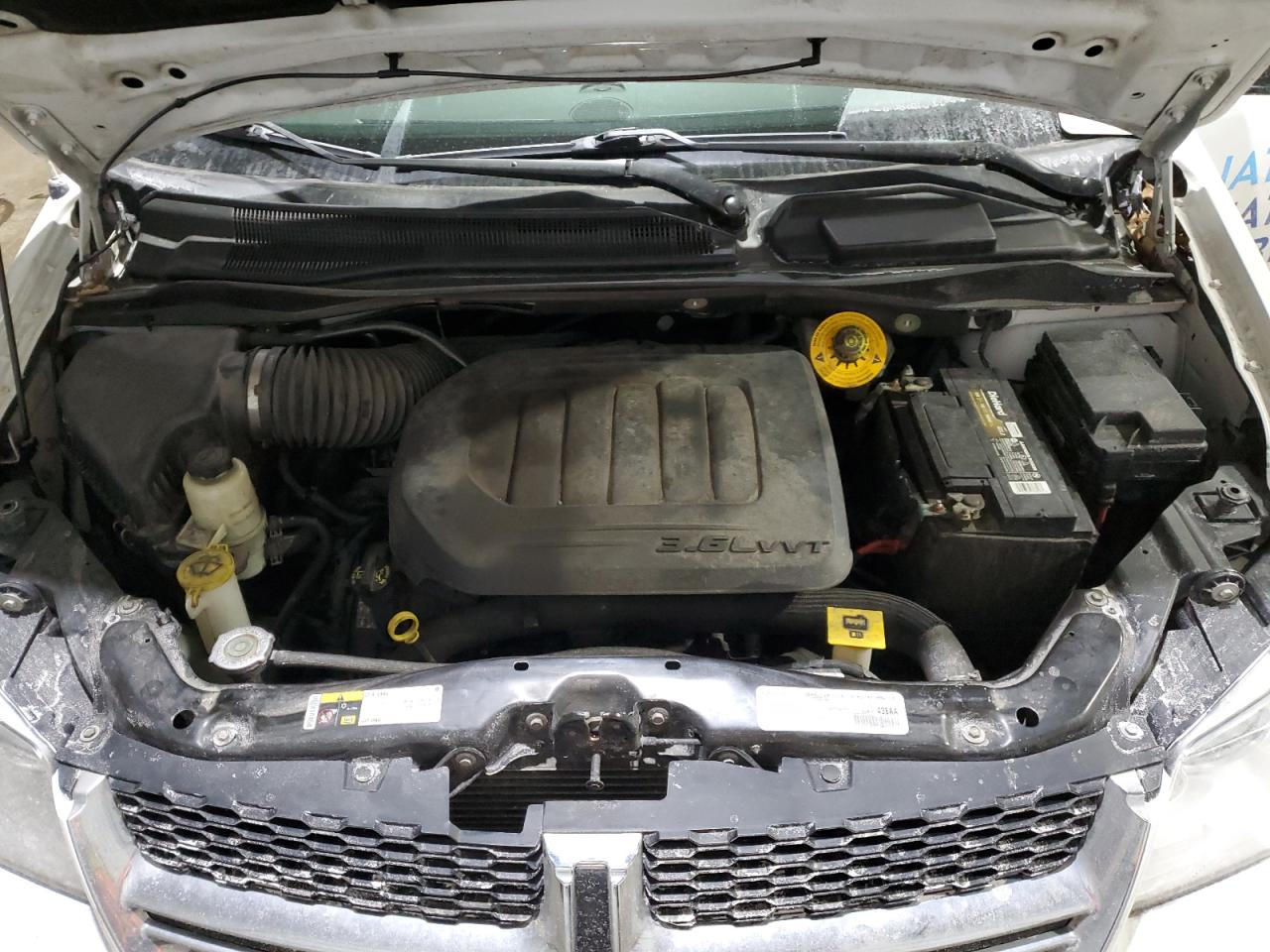 2019 Dodge Caravan VIN 2C4RDGBG3KR649430 Copart auction photo, normal wear damage thumbnail 12