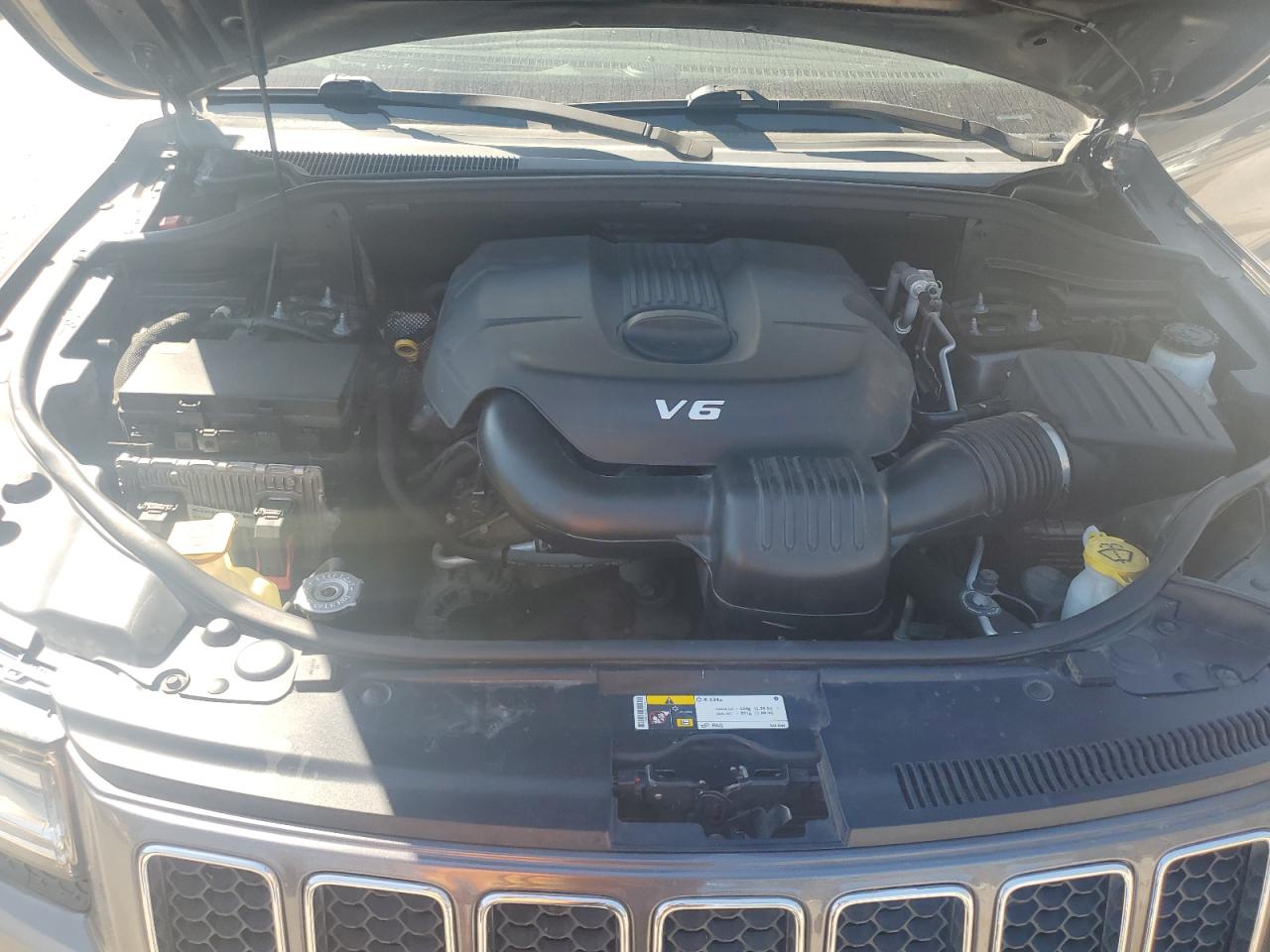 2014 Jeep Grand Cherokee VIN 1C4RJECG4EC522114 Copart auction photo, mechanical damage thumbnail 12