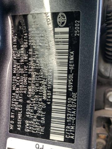 2014 Toyota Camry VIN 4T4BF1FK2ER424545 Copart auction photo, front end / minor dent/scratches damage thumbnail 12
