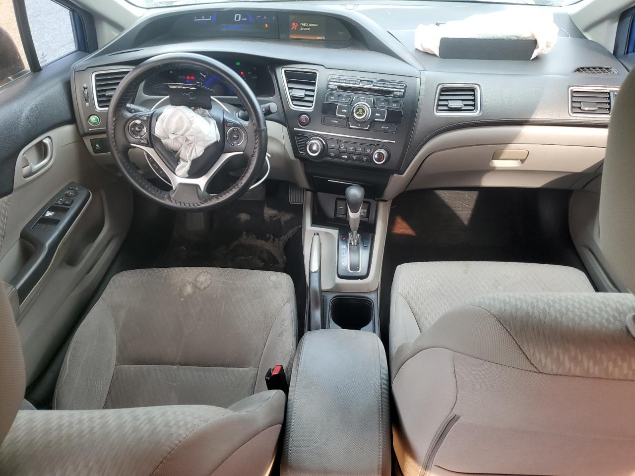 2015 Honda Civic VIN 2HGFB2F55FH517643 Copart auction photo, front end damage thumbnail 8