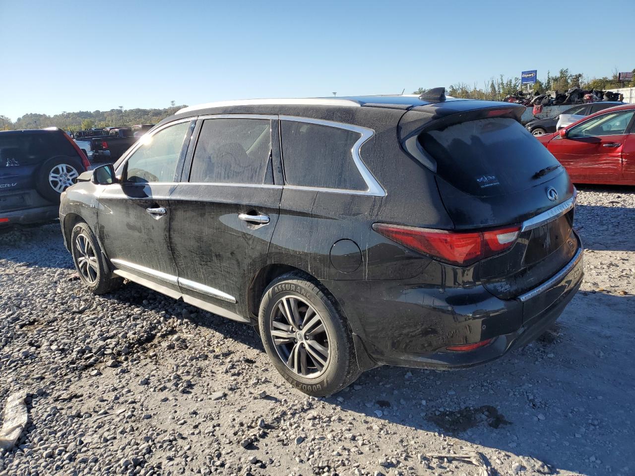 2017 Infiniti QX60 VIN 5N1DL0MM7HC526220 Copart auction photo, front end damage thumbnail 2