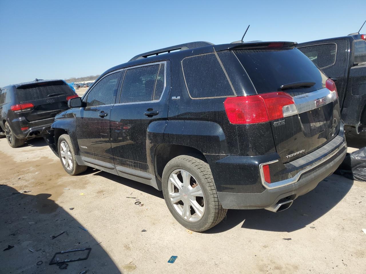 2017 GMC Terrain VIN 2GKALNEK3H6259866 Copart auction photo, front end damage thumbnail 2