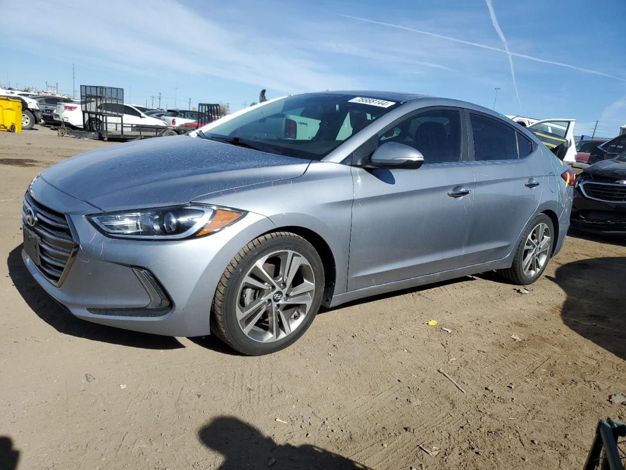 2017 Hyundai Elantra VIN 5NPD84LF4HH128595