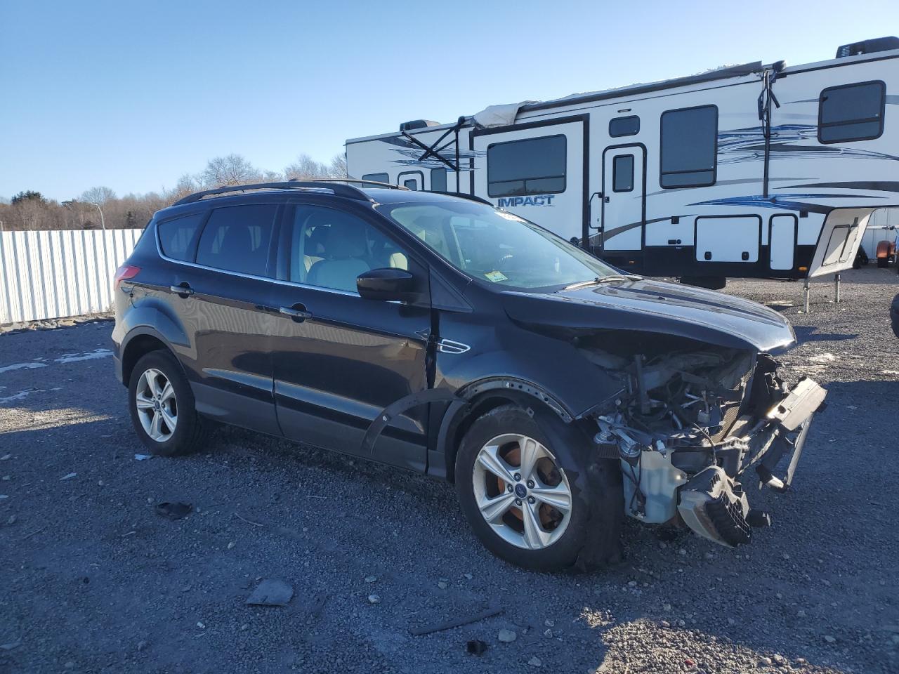 2013 Ford Escape VIN 1FMCU9GX3DUB88127 Copart auction photo, front end damage thumbnail 4