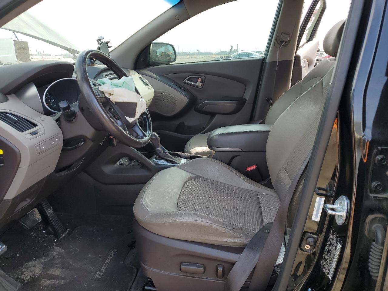 2015 Hyundai Tucson VIN KM8JU3AG2FU047985 Copart auction photo, front end / minor dent/scratches damage thumbnail 7