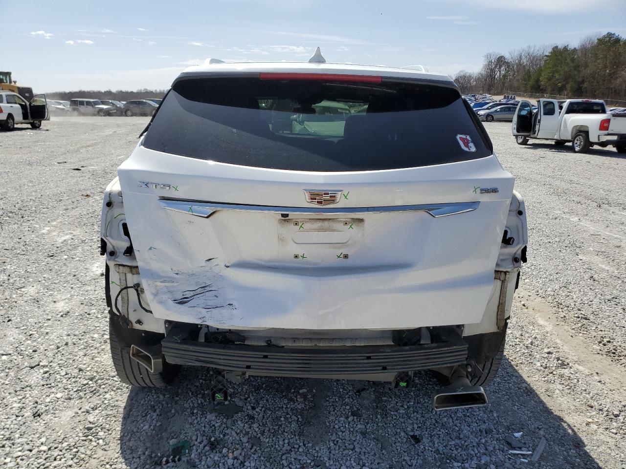 2017 Cadillac XT5 VIN 1GYKNCRS8HZ138323 Copart auction photo, rear end damage thumbnail 6