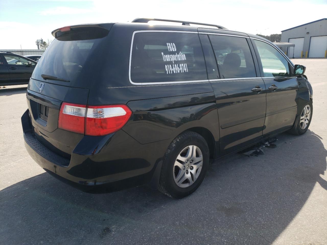 2007 Honda Odyssey VIN 5FNRL38737B125975 Copart auction photo, front end damage thumbnail 3