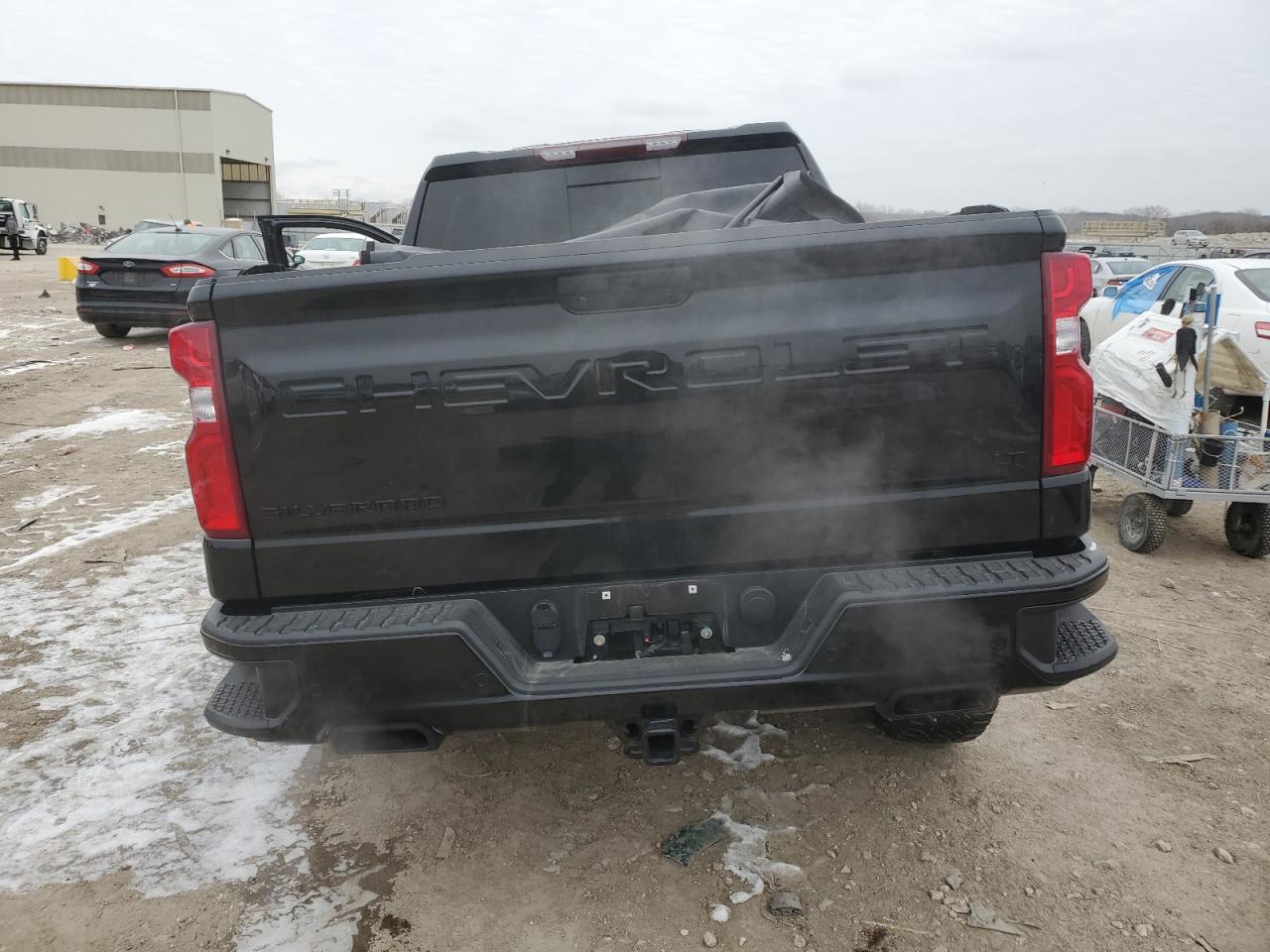 2021 Chevrolet Silverado VIN 3GCPYFEL7MG280434 Copart auction photo, front end / frame damage damage thumbnail 6