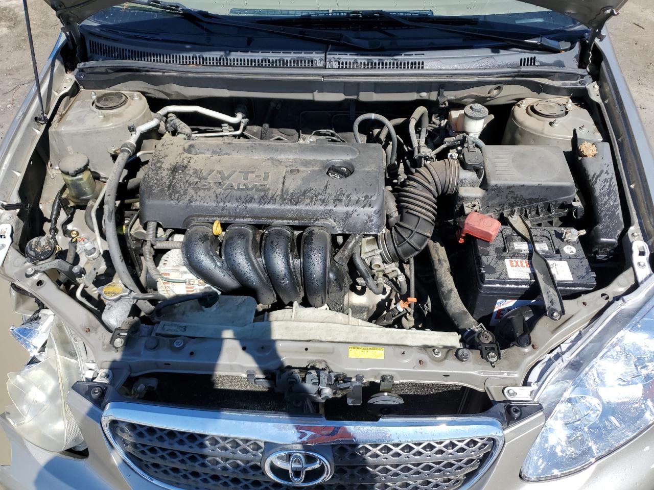2006 Toyota Corolla VIN 1NXBR32E76Z698922 Copart auction photo, front end damage thumbnail 11