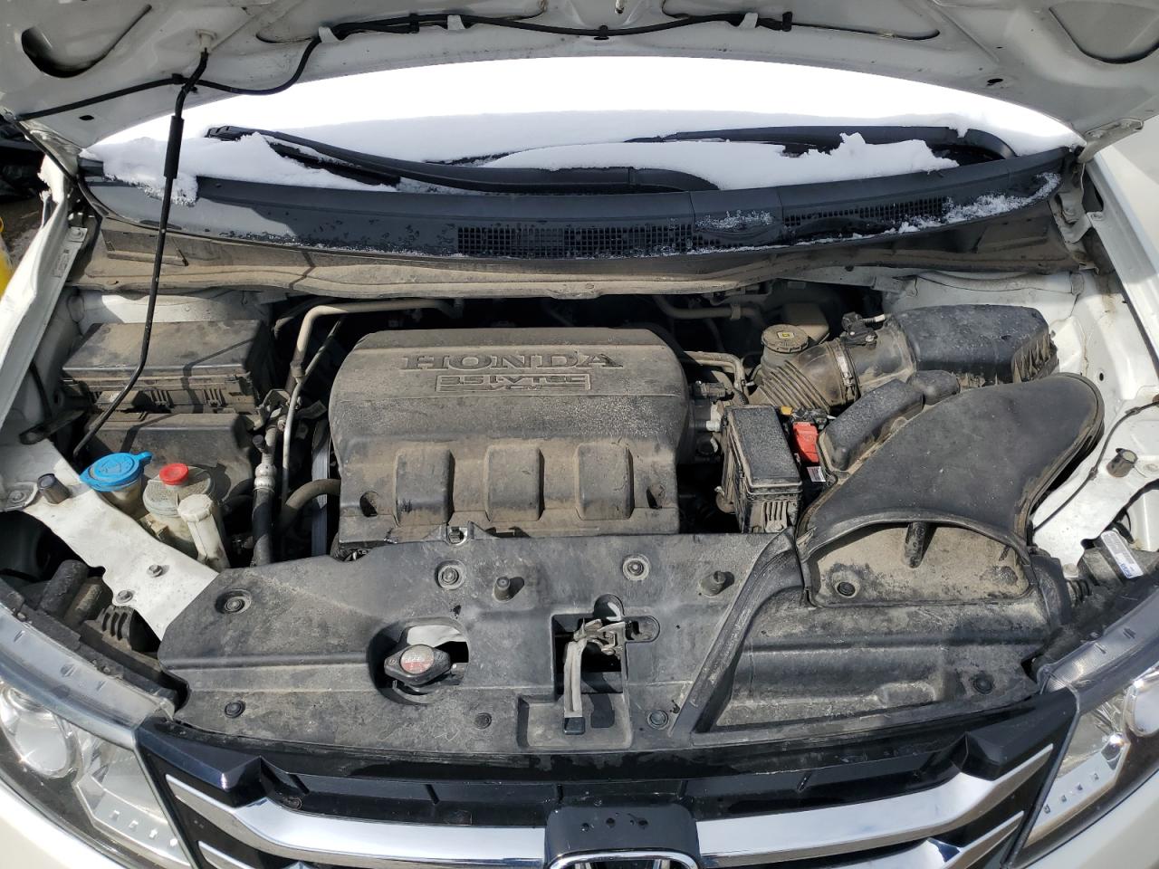 2016 Honda Odyssey VIN 5FNRL5H62GB093037 Copart auction photo, front end / side damage thumbnail 12