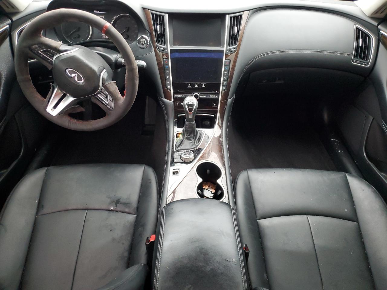 2018 Infiniti Q50 VIN JN1EV7AR3JM432575 Copart auction photo, front end / rear end damage thumbnail 8