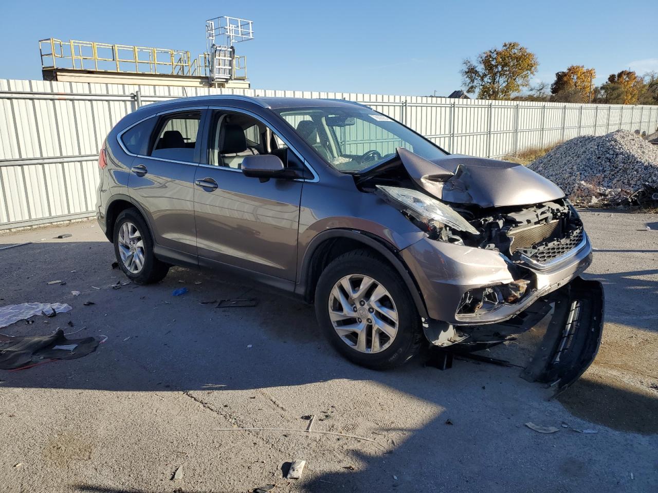 2015 Honda CR-V VIN 5J6RM4H72FL002791 Copart auction photo, front end damage thumbnail 4
