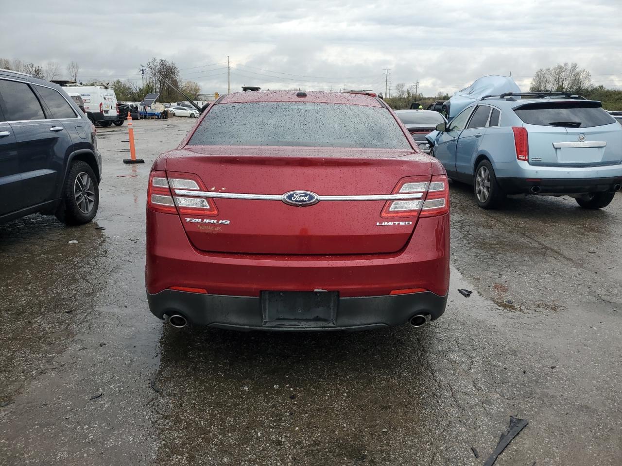2013 Ford Taurus VIN 1FAHP2F87DG103667 Copart auction photo, front end damage thumbnail 6