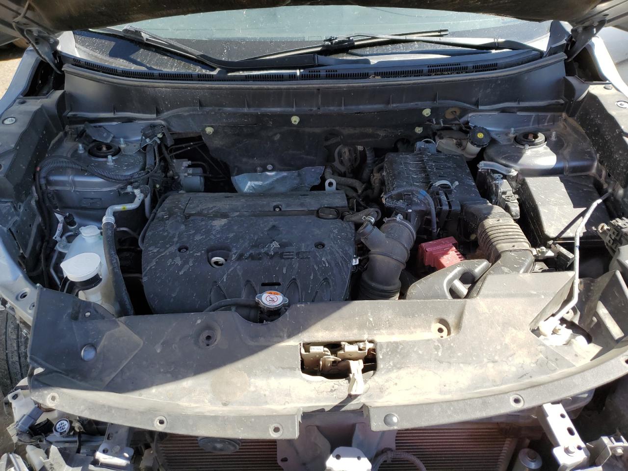 2020 Mitsubishi Outlander VIN JA4AP4AU9LU009408 Copart auction photo, front end / side damage thumbnail 11
