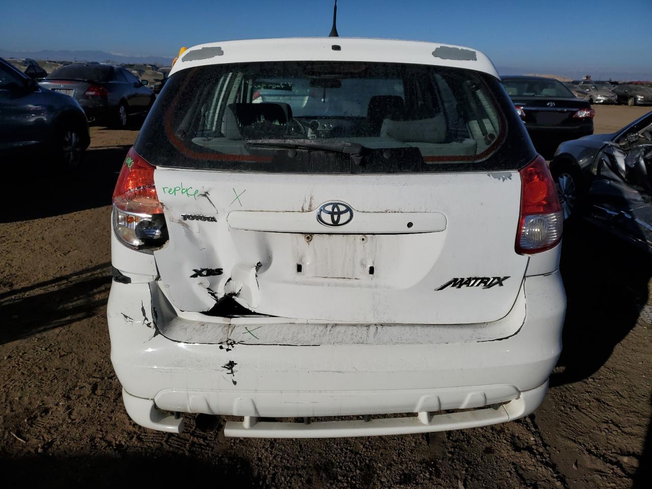 2003 Toyota Corolla VIN 2T1KY38E53C093319 Copart auction photo, rear end damage thumbnail 6