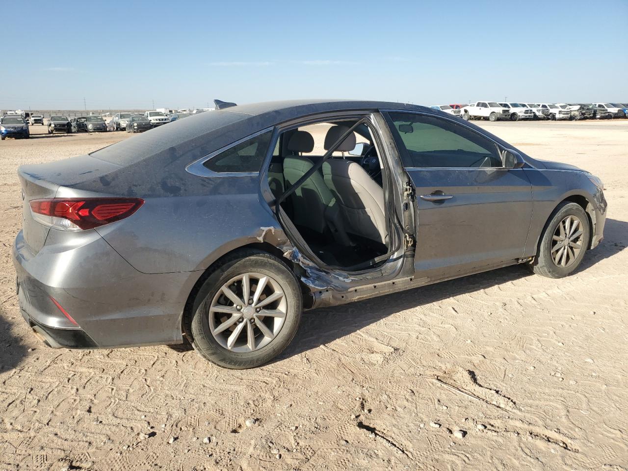 2019 Hyundai Sonata VIN 5NPE24AF3KH794279 Copart auction photo, mechanical / side damage thumbnail 3