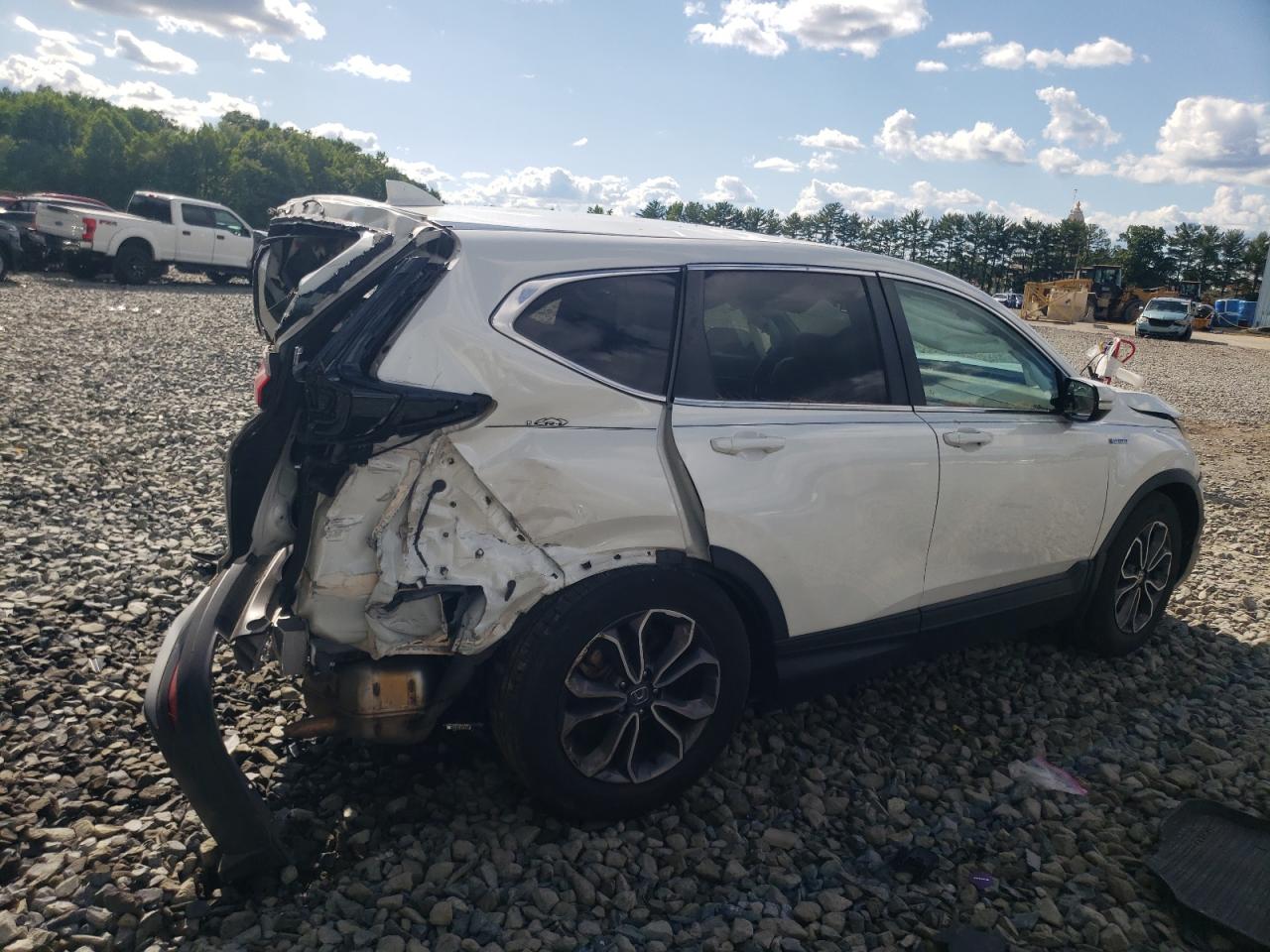 2020 Honda CR-V VIN 7FART6H8XLE016535 Copart auction photo, all over damage thumbnail 3