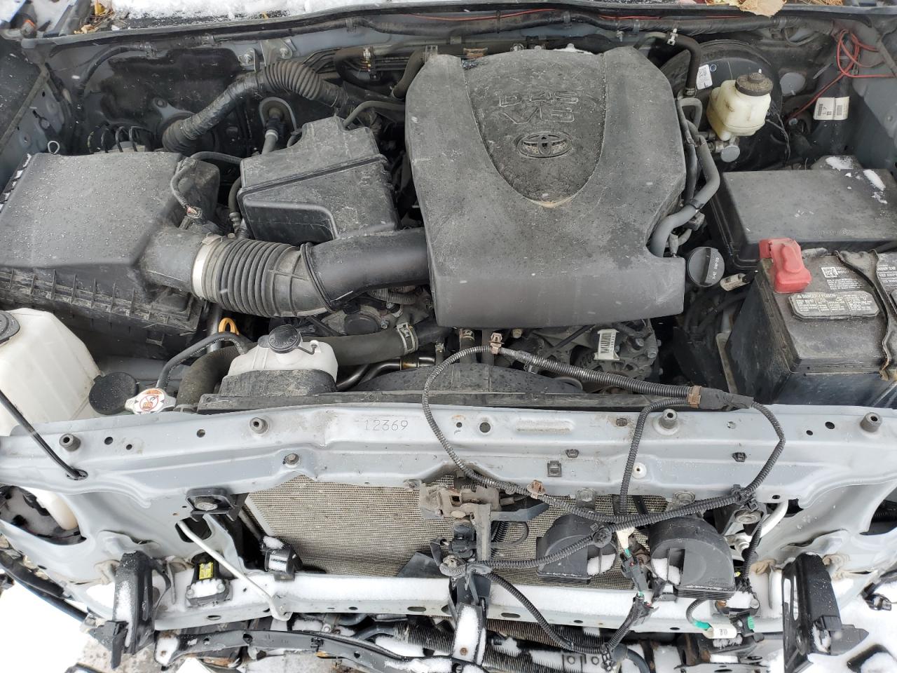 2021 Toyota Tacoma VIN 5TFDZ5BN5MX057899 Copart auction photo, front end / rear end damage thumbnail 11