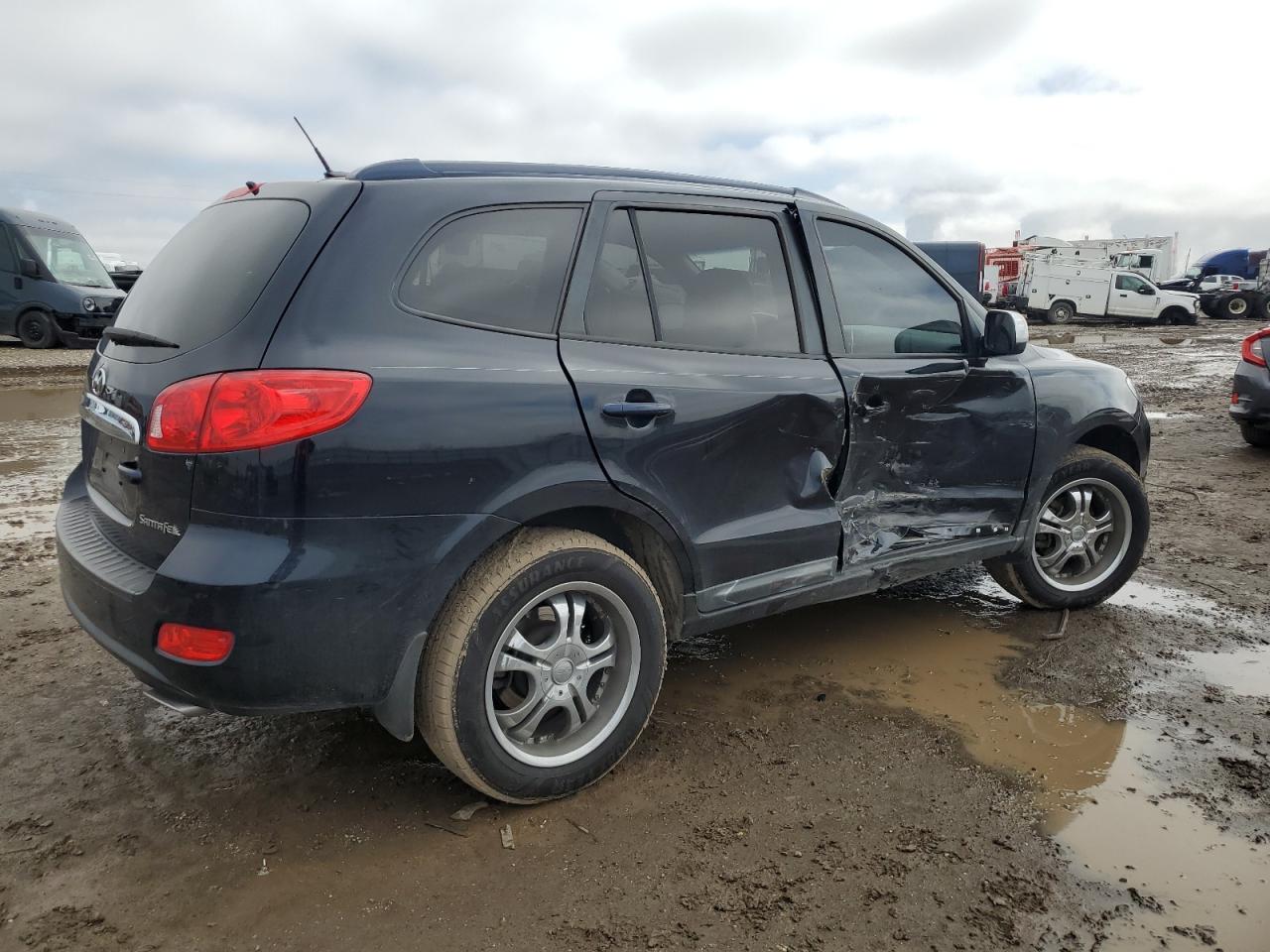 2008 Hyundai Santa Fe VIN 5NMSH13E08H131018 Copart auction photo, side / minor dent/scratches damage thumbnail 3