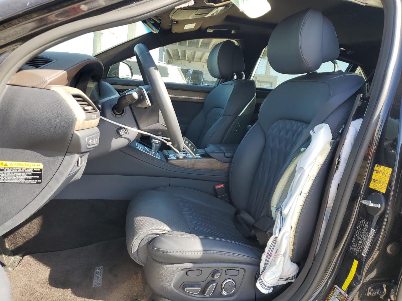 2021 Genesis G90 VIN KMTF34PA9MU087162 Copart auction photo, all over / frame damage damage thumbnail 7