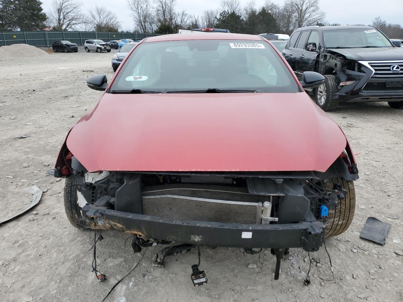 2021 KIA Forte VIN 3KPF44AC7ME366372 Copart auction photo, front end / rear end damage thumbnail 5