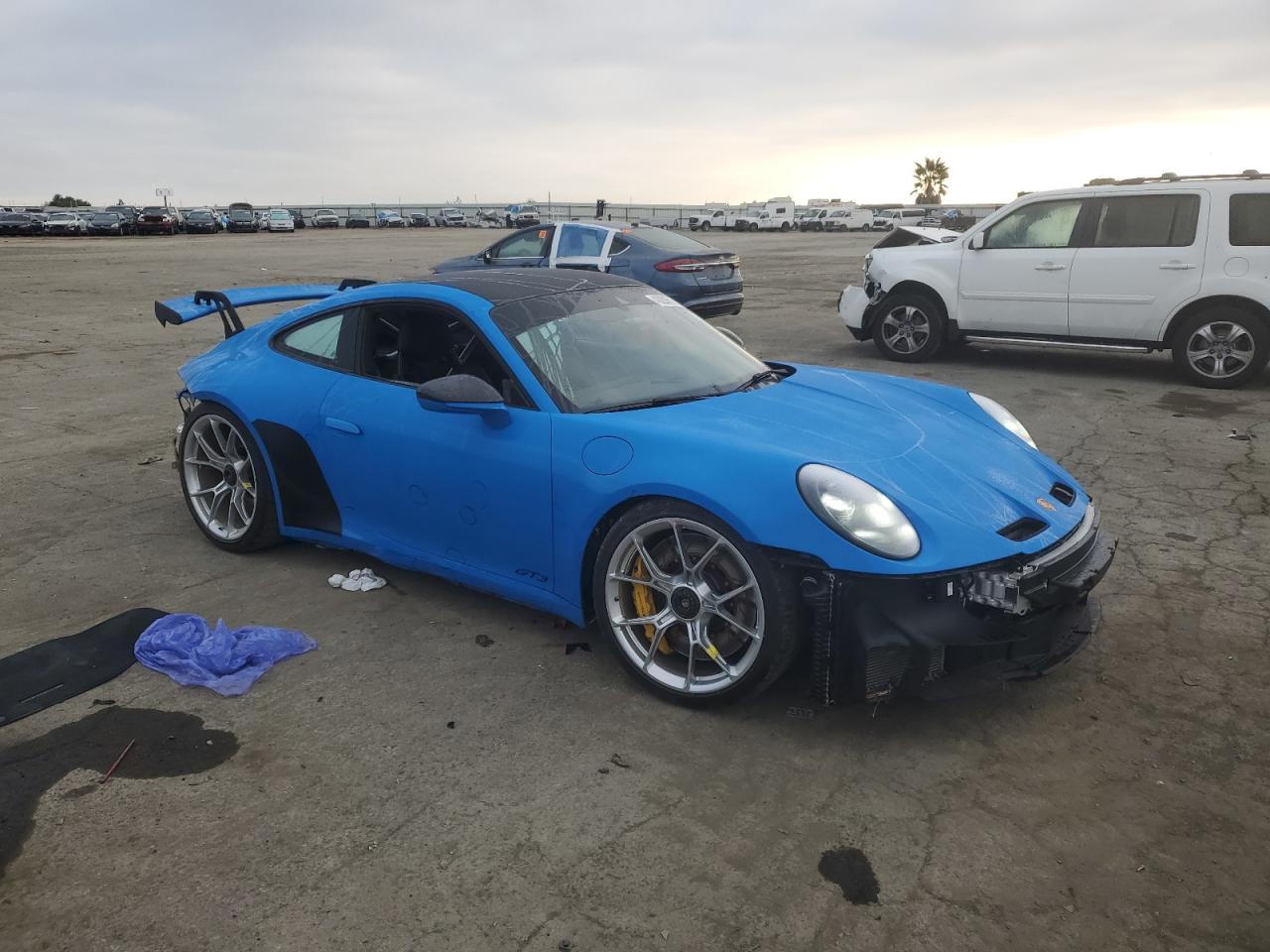 2022 Porsche 911 VIN WP0AC2A99NS270229 Copart auction photo, front end damage thumbnail 4