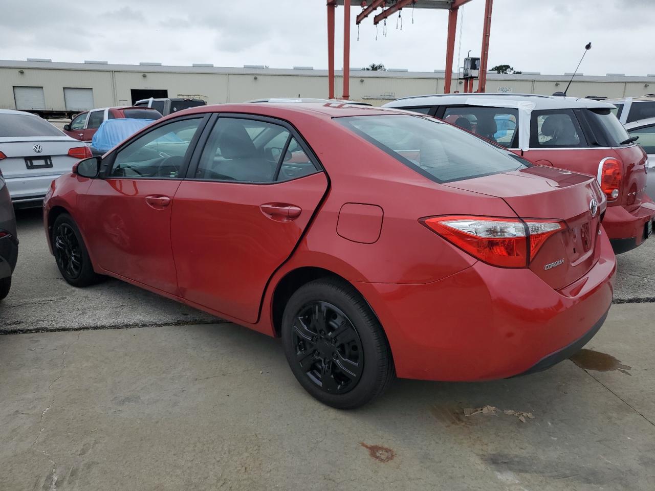 2016 Toyota Corolla VIN 5YFBURHE5GP548075 Copart auction photo, water/flood damage thumbnail 2