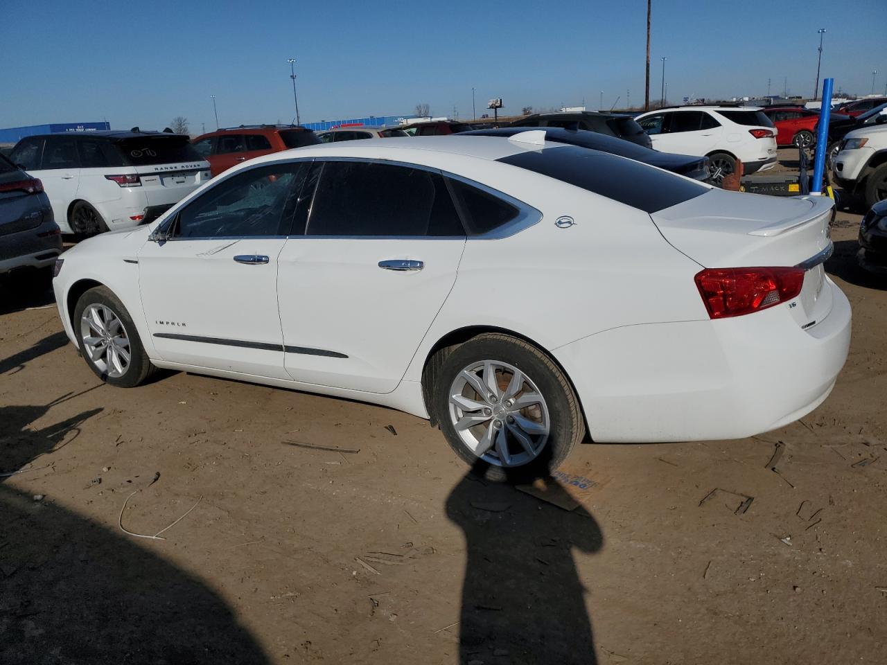 2018 Chevrolet Impala VIN 2G1105S3XJ9129856 Copart auction photo, front end / side damage thumbnail 2