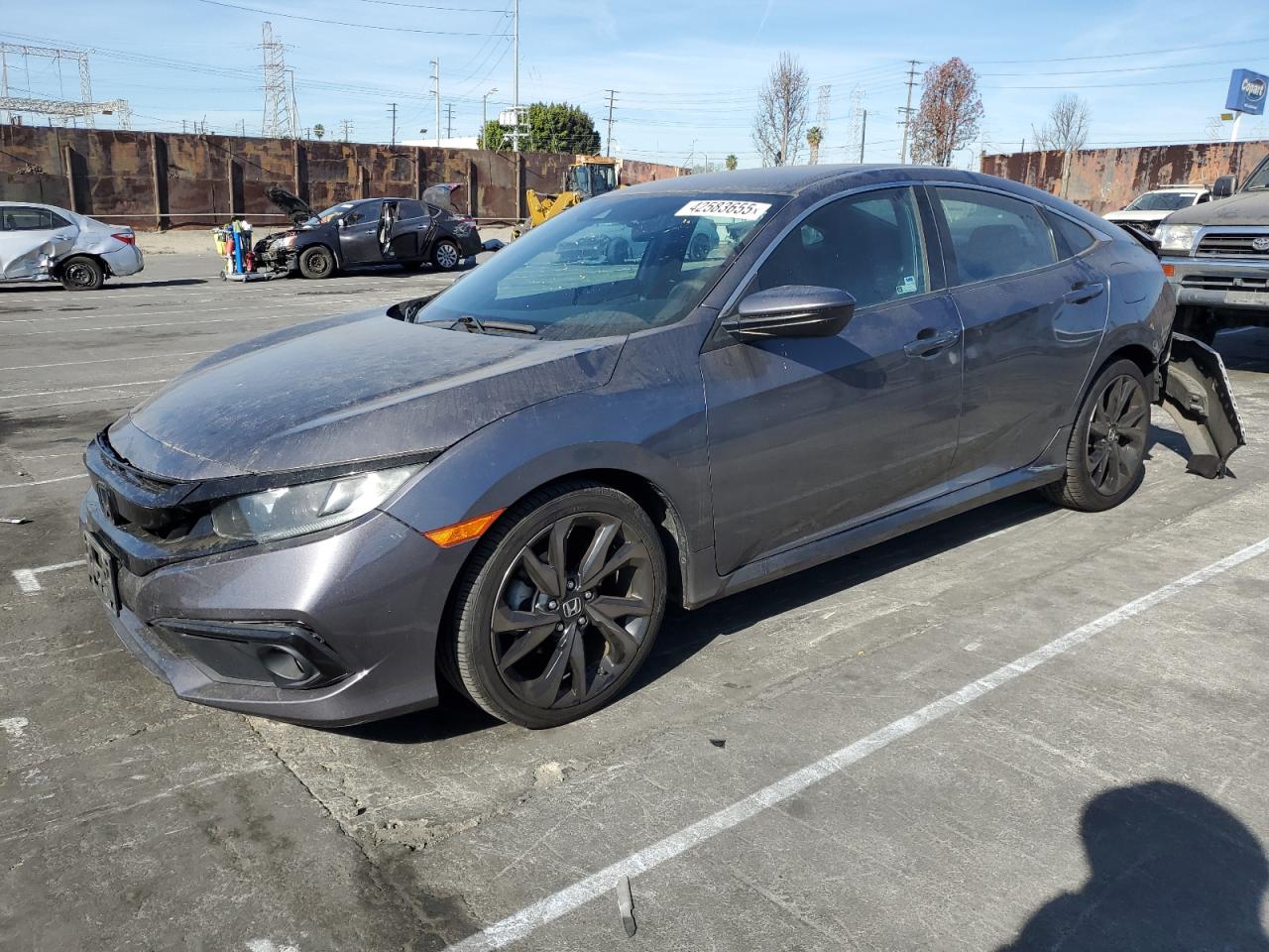 2019 Honda Civic VIN 2HGFC2F84KH594408