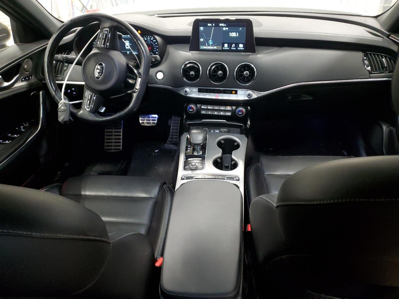 2018 KIA Stinger VIN KNAE55LC6J6040346 Copart auction photo, front end damage thumbnail 8