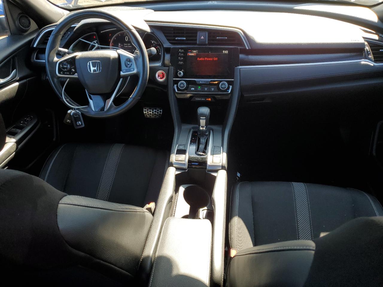 2020 Honda Civic VIN 2HGFC2F81LH505041 Copart auction photo, rear end / front end damage thumbnail 8