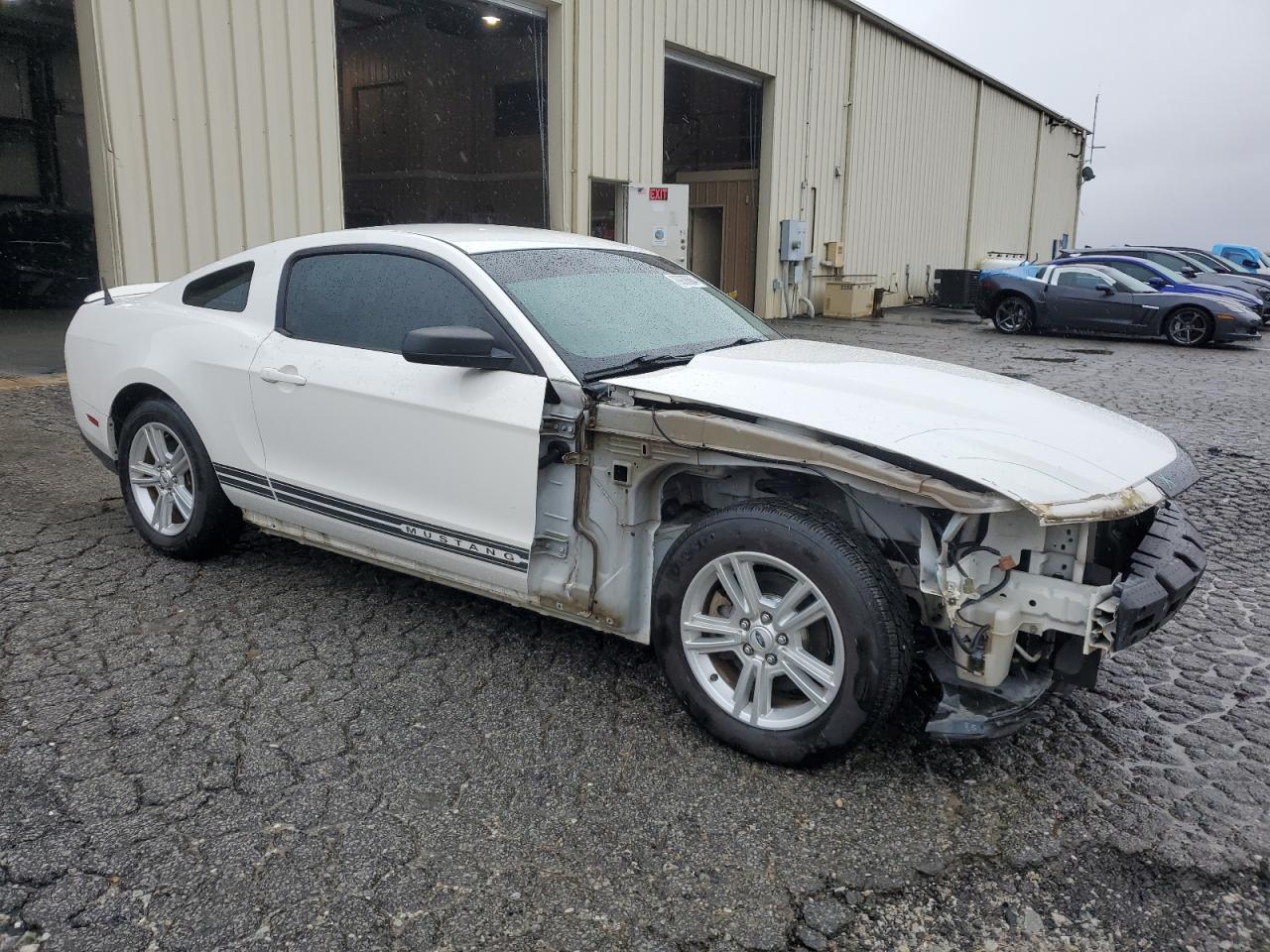 2011 Ford Mustang VIN 1ZVBP8AM5B5133179 Copart auction photo, front end / rear end damage thumbnail 4