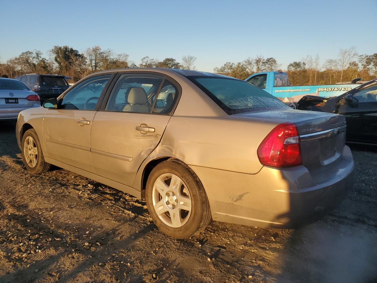 2008 Chevrolet Malibu VIN 1G1ZT58N88F101395 Copart auction photo, side / minor dent/scratches damage thumbnail 2