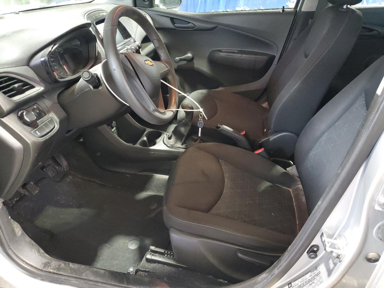 2019 Chevrolet Spark VIN KL8CA6SA4KC761160 Copart auction photo, front end / side damage thumbnail 7