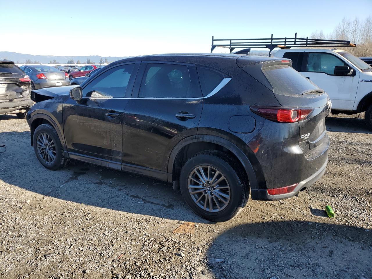 2017 Mazda CX-5 VIN JM3KFBBL9H0112423 Copart auction photo, front end / side damage thumbnail 2