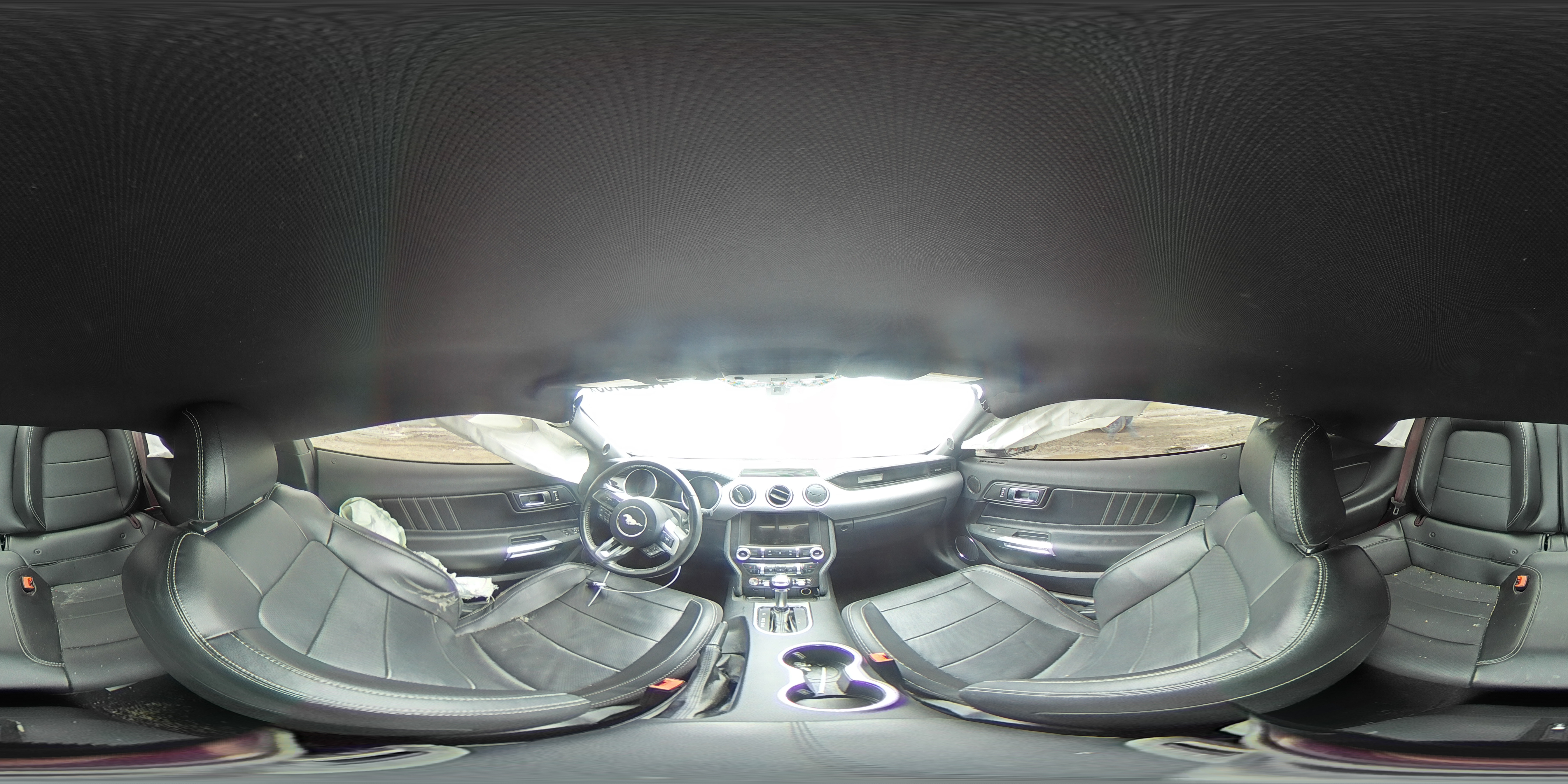 2019 Ford Mustang VIN 1FA6P8CF8K5122332 Copart auction photo, undercarriage / front end damage thumbnail 13