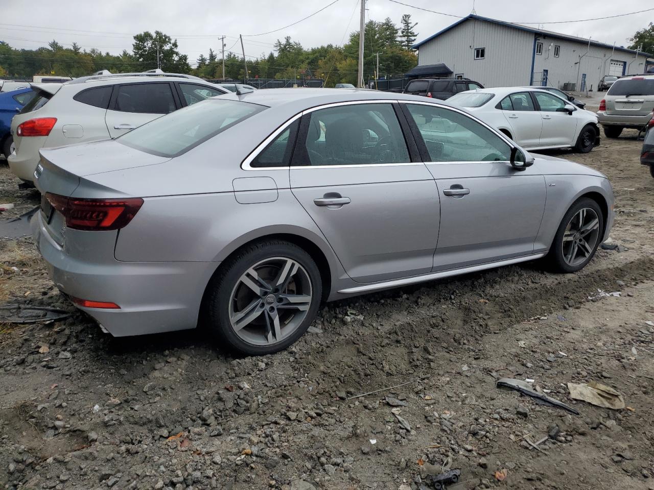 2018 Audi A4 VIN WAUENAF42JA064959 Copart auction photo, rear end / minor dent/scratches damage thumbnail 3