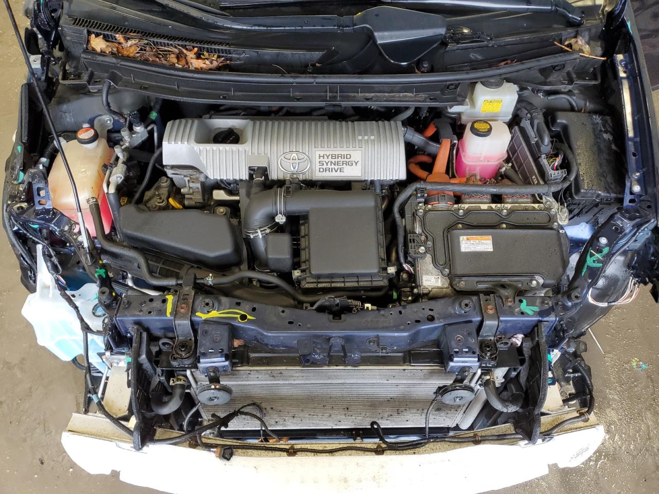 2013 Toyota Prius VIN JTDKN3DU8D1691917 Copart auction photo, front end damage thumbnail 11