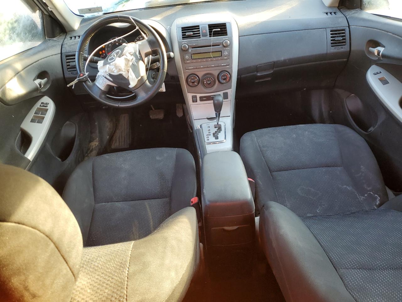 2010 Toyota Corolla VIN 2T1BU4EE9AC240521 Copart auction photo, all over damage thumbnail 8