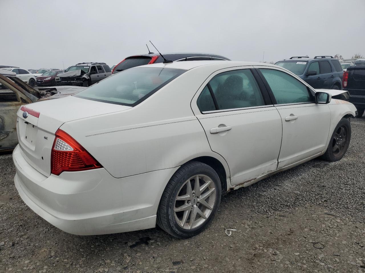 2010 Ford Fusion VIN 3FAHP0HA1AR155773 Copart auction photo, front end damage thumbnail 3